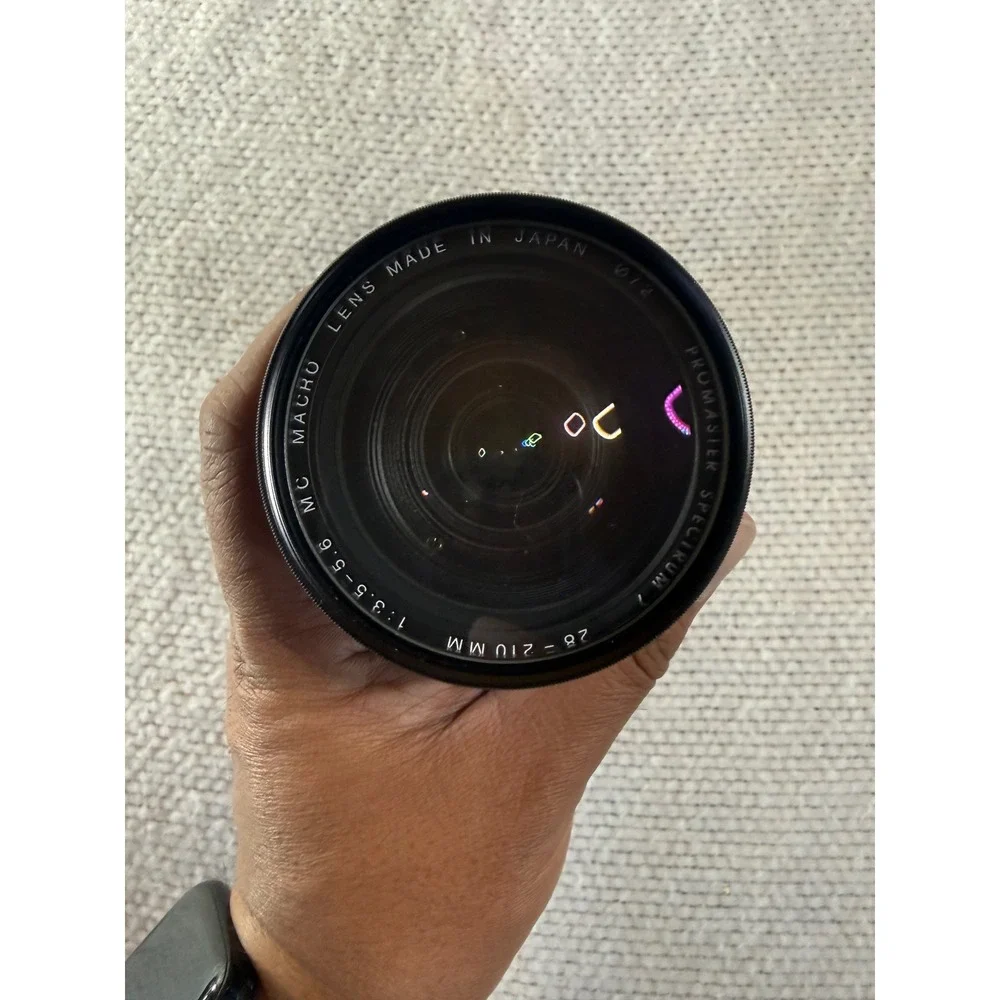 Promaster Spectrum 7 28-210mm f3.5-5.6 MC Macro Lens for Minolta MD Mount Japan